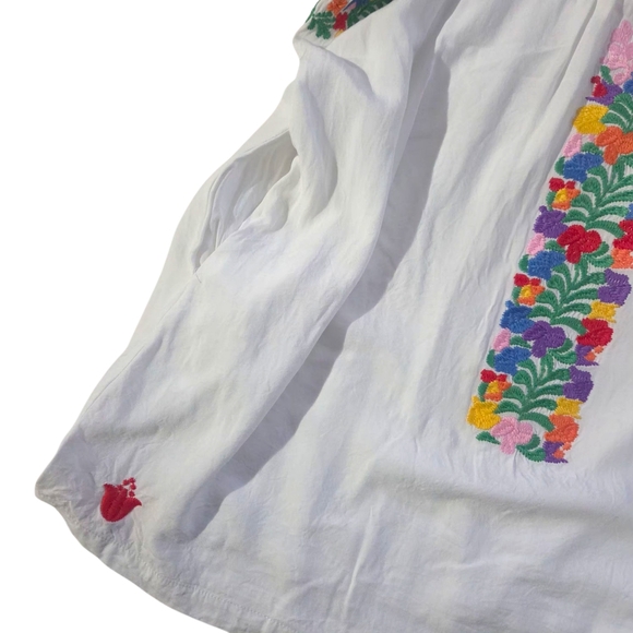 J.Marie Carmen Embroidered Floral Tunic Dress XS - Picture 16 of 16